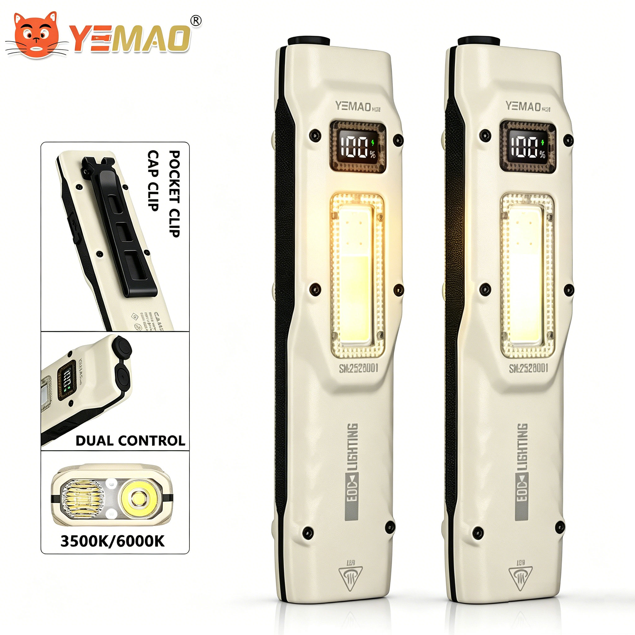Outdoor Lighting Lumen - Torcia tattica ultrasottile portatile da lavoro