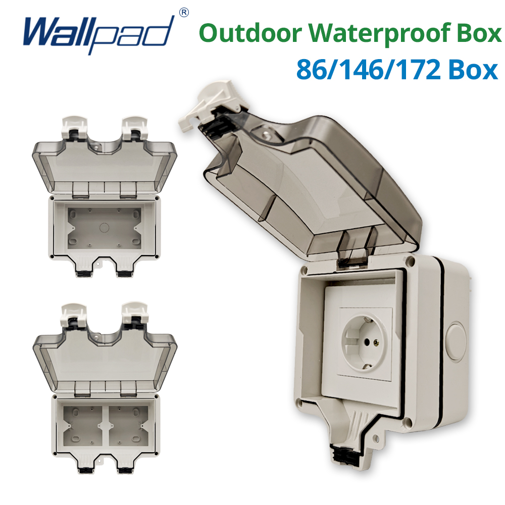 Outdoor Lighting Switch - Wallpad IP66 Scatola esterna impermeabile antipolvere