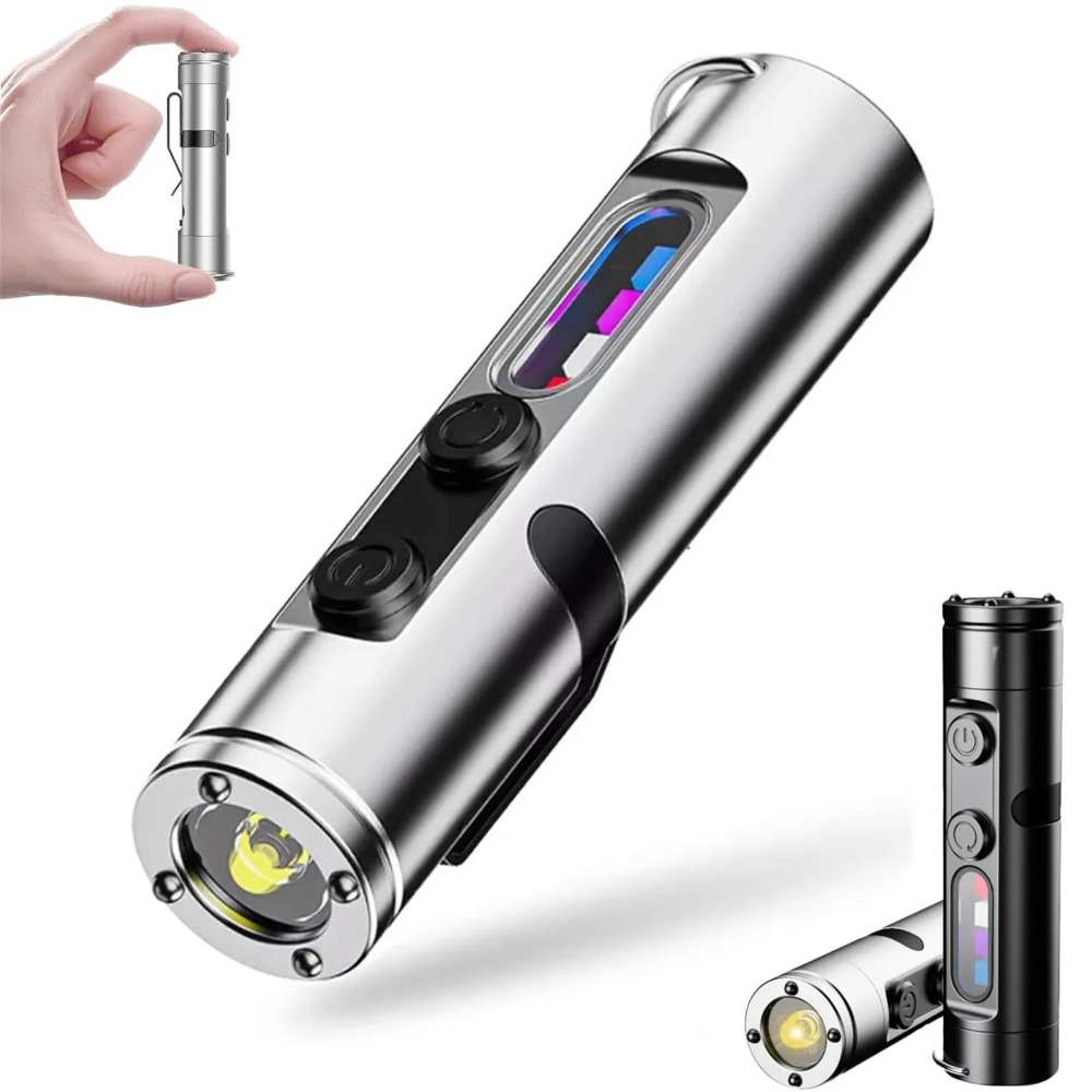 Outdoor Lighting Rechargeable - Torcia LED Mini Portatile EDC Ricaricabile