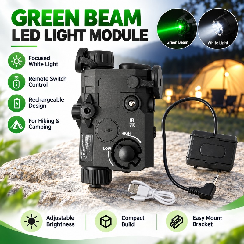 Outdoor Lighting Switch - Modulo Luminoso LED a Fascio Verde