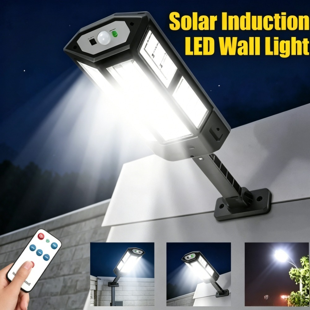 Outdoor Lighting With Outlet - Potente Lampada Solare a LED per