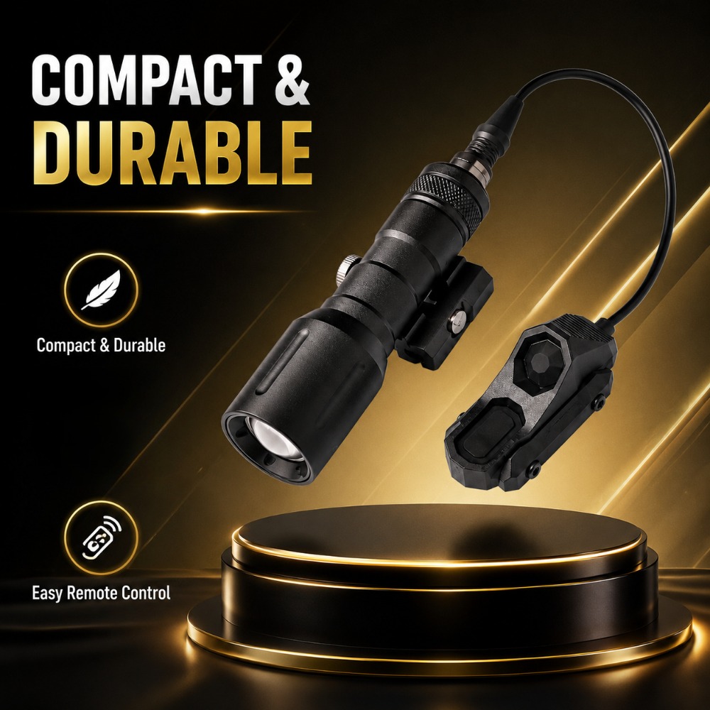 Outdoor Lighting Switch - Torcia LED in Lega ad Alta