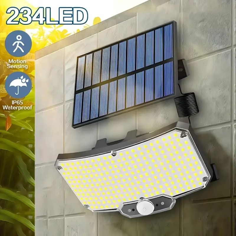 Luci Solari da Esterno 234LED  - Outdoor Lighting Garage recensione e prezzo