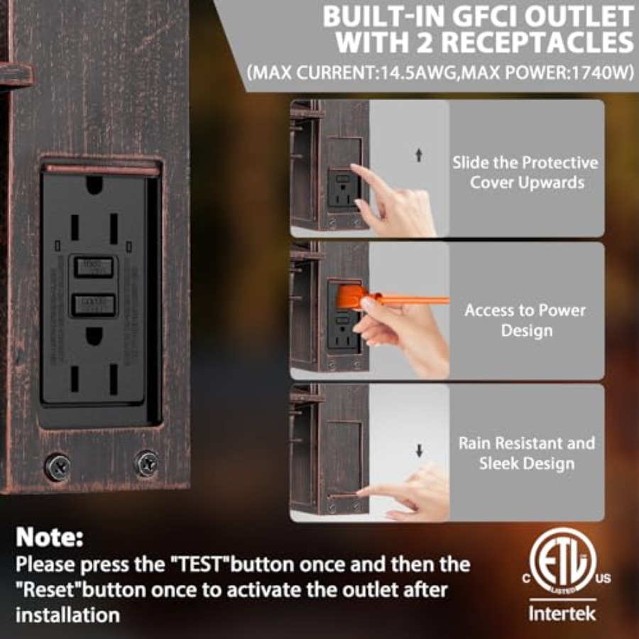 Lampada da Esterno con Presa G - Outdoor Lighting With Outlet recensione e prezzo