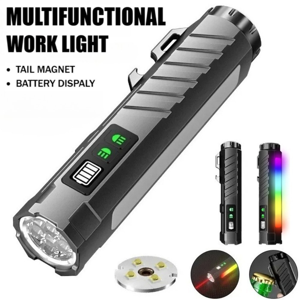 Torcia LED Multifunzionale ad  - Outdoor Lighting Rechargeable recensione e prezzo