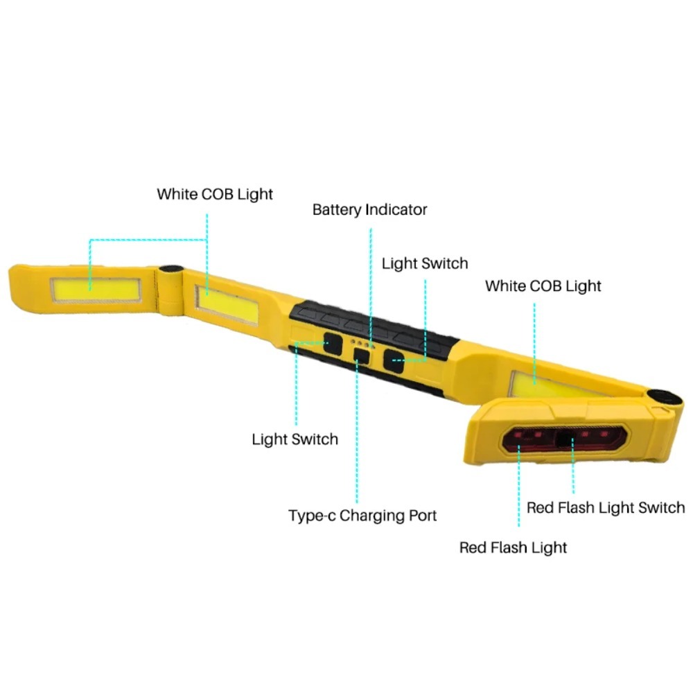 Torcia da Lavoro LED COB Magne - Outdoor Lighting Lumen recensione e prezzo