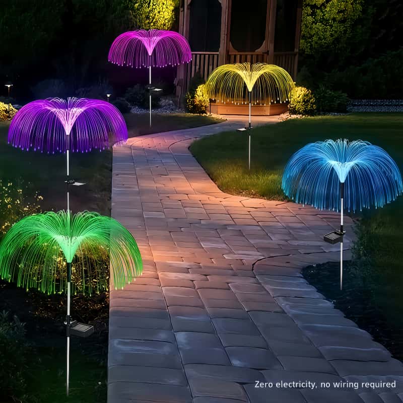 5 luci LED solari a forma di m - Outdoor Lighting Switch recensione e prezzo