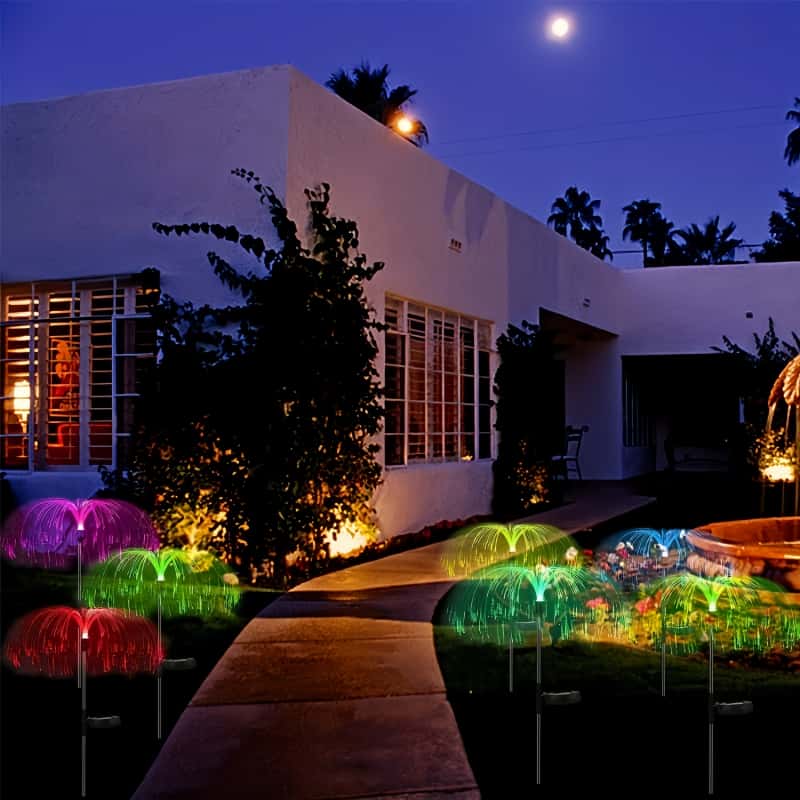 5 luci LED solari a forma di m - Outdoor Lighting Switch recensione e prezzo