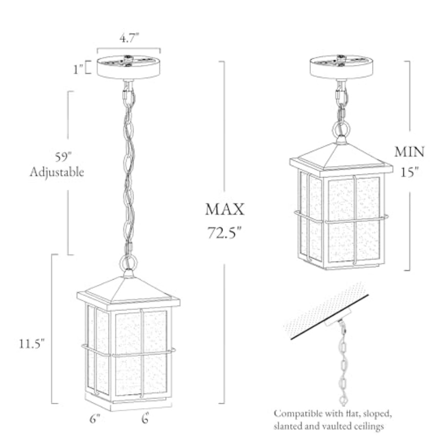 Lampada a Sospensione da Ester - Outdoor Lighting Fixtures recensione e prezzo