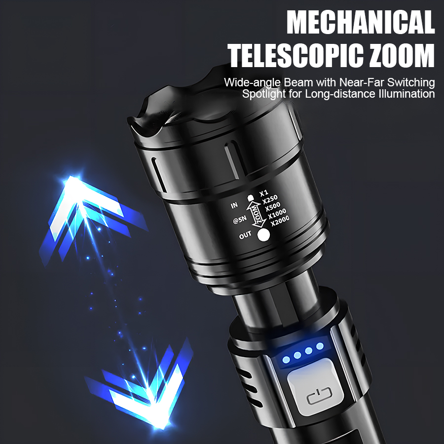 Torcia LED P50 ad Alta Potenza - Outdoor Lighting Lumen recensione e prezzo