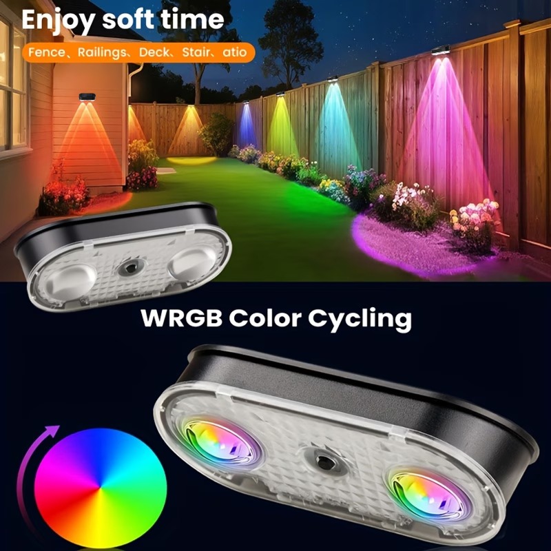 Luce Solare RGB per Recinzione - Outdoor Lighting With Outlet recensione e prezzo