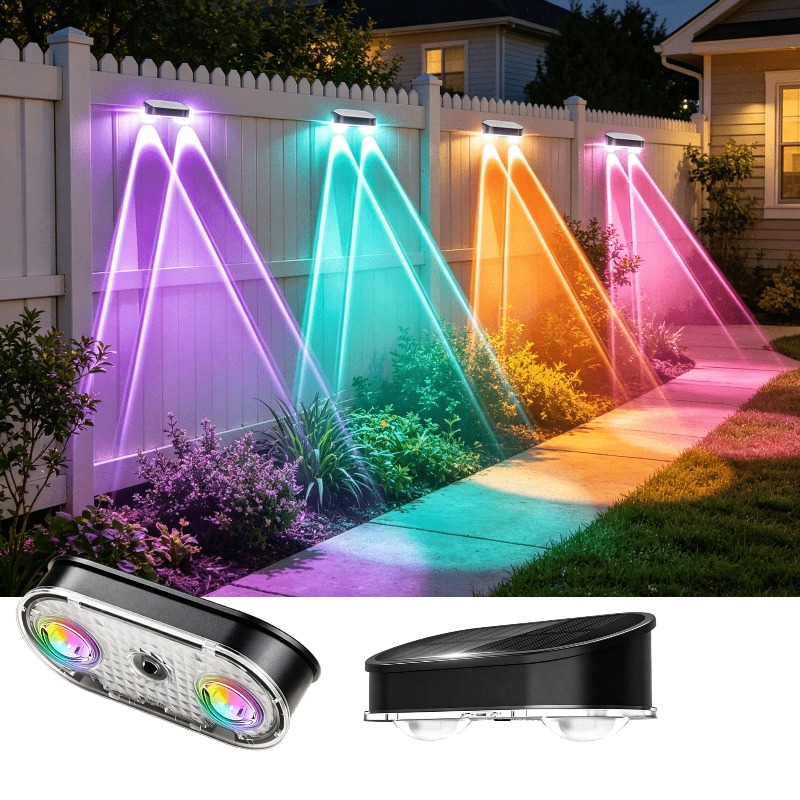 Luce Solare RGB per Recinzione - Outdoor Lighting With Outlet recensione e prezzo