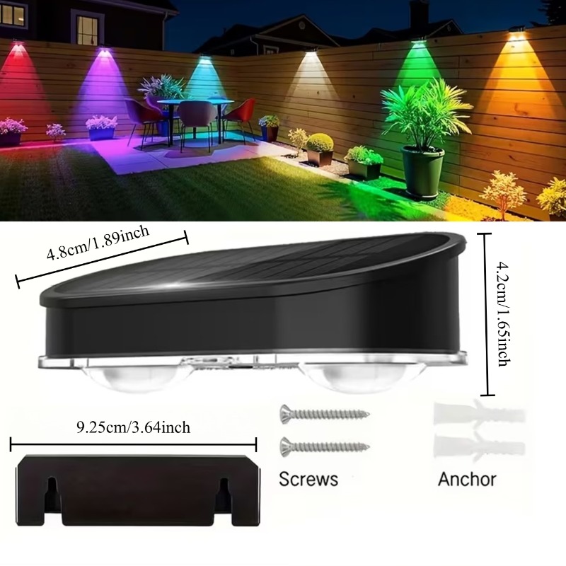Luce Solare RGB per Recinzione - Outdoor Lighting With Outlet recensione e prezzo