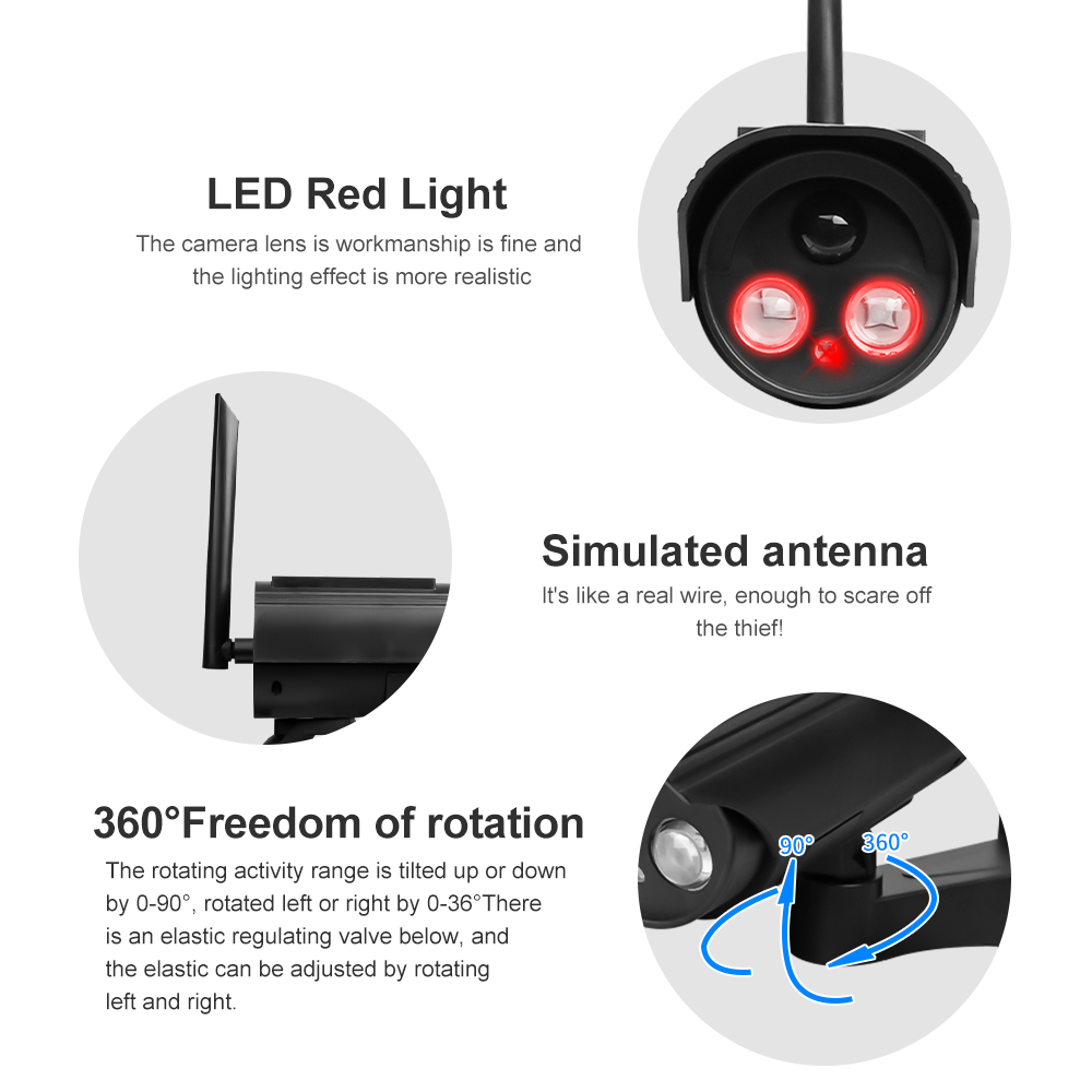 Telecamera di simulazione sola - Outdoor Lighting And Camera recensione e prezzo