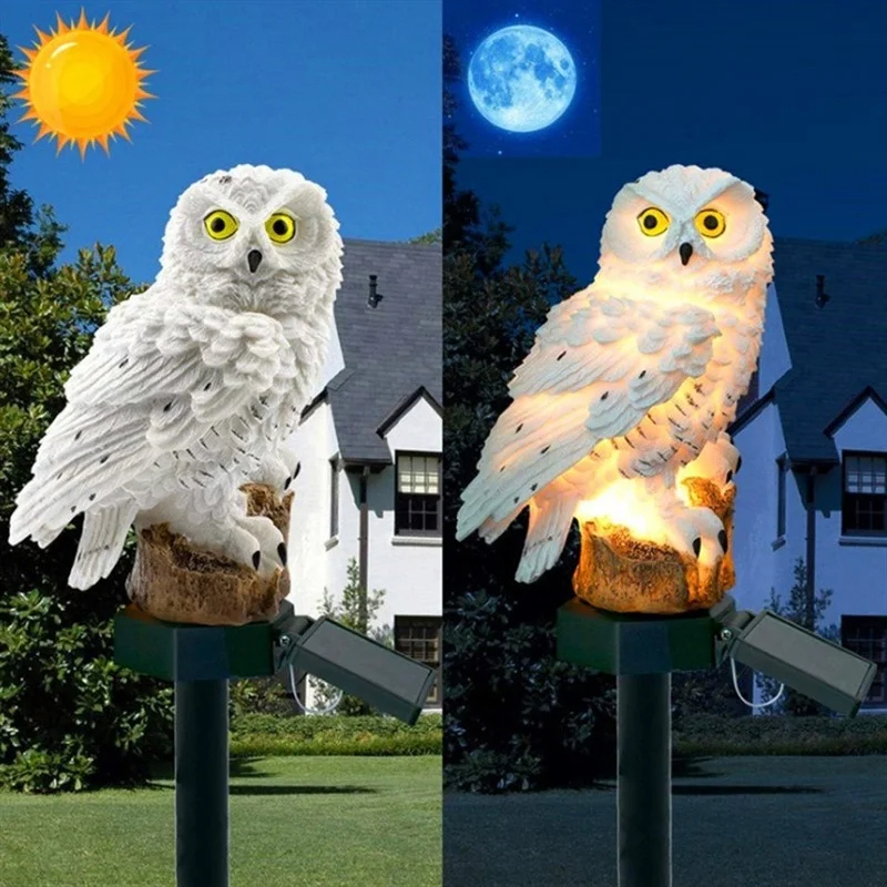 Statua di Gufo Solare con Luce - Outdoor Lighting Lumen recensione e prezzo