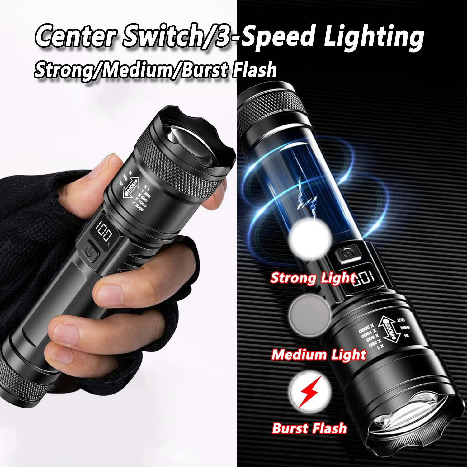Torcia LED ultra luminosa 2000 - Outdoor Lighting Lumen recensione e prezzo