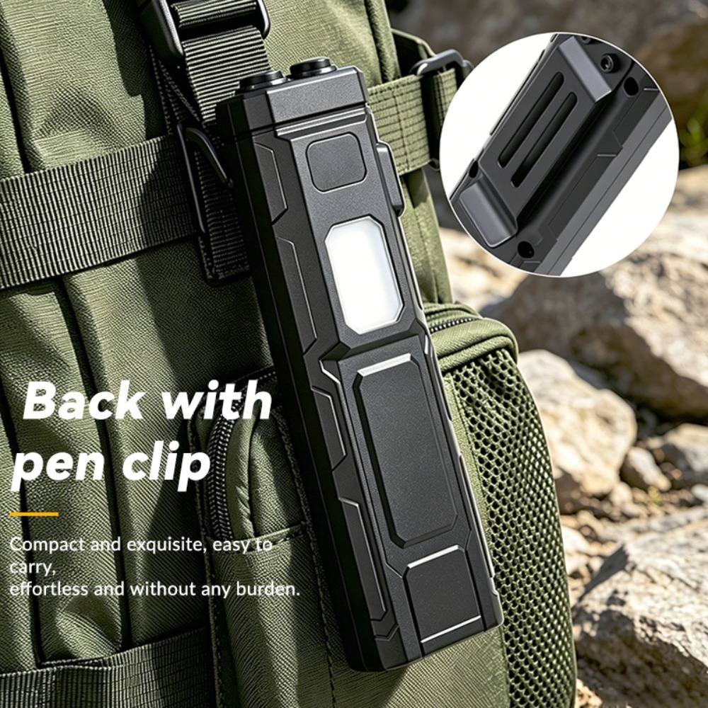 Torcia LED COB EDC con Clip da - Outdoor Lighting Fixtures recensione e prezzo