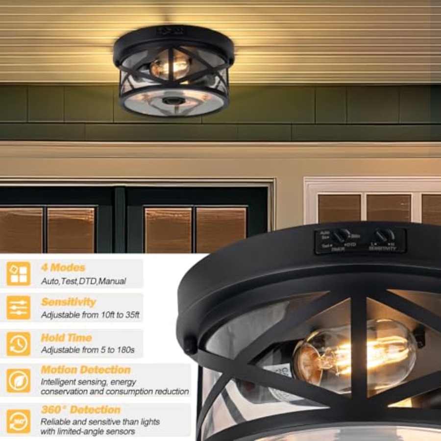 Lampada da soffitto per estern - Outdoor Lighting Fixtures recensione e prezzo