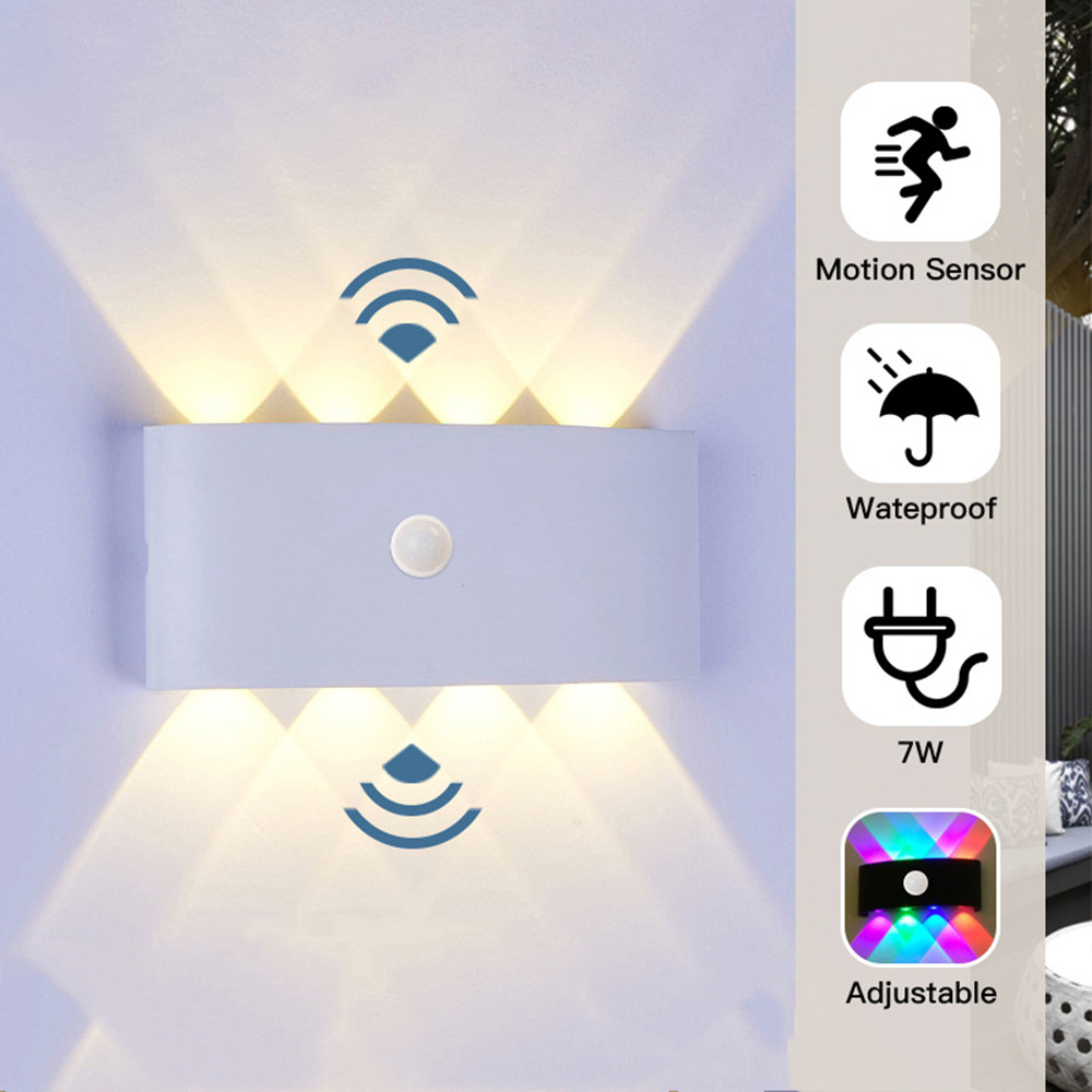 Lampada da parete con sensore  - Outdoor Lighting With Outlet recensione e prezzo