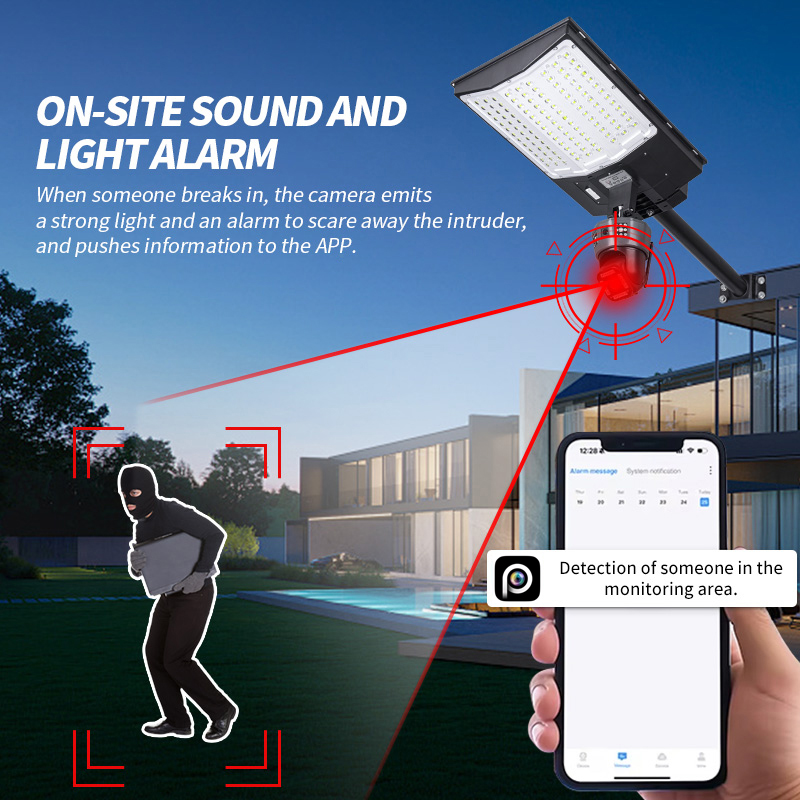 Lampione stradale solare con s - Outdoor Lighting And Camera recensione e prezzo