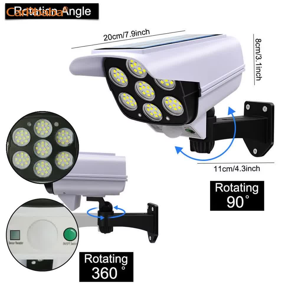 Luce solare esterna Sensore di - Outdoor Lighting And Camera recensione e prezzo